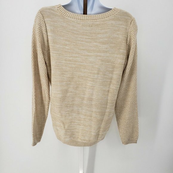 (MAKE OFFER) 🏆HP🏆 Cream Boatneck Sweater - Picture 5 of 7